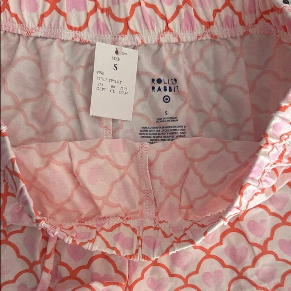 Roller Rabbit x Target Women’s Geo Hearts Short Pajama Set-XS,S,M-NWT - Picture 5 of 8